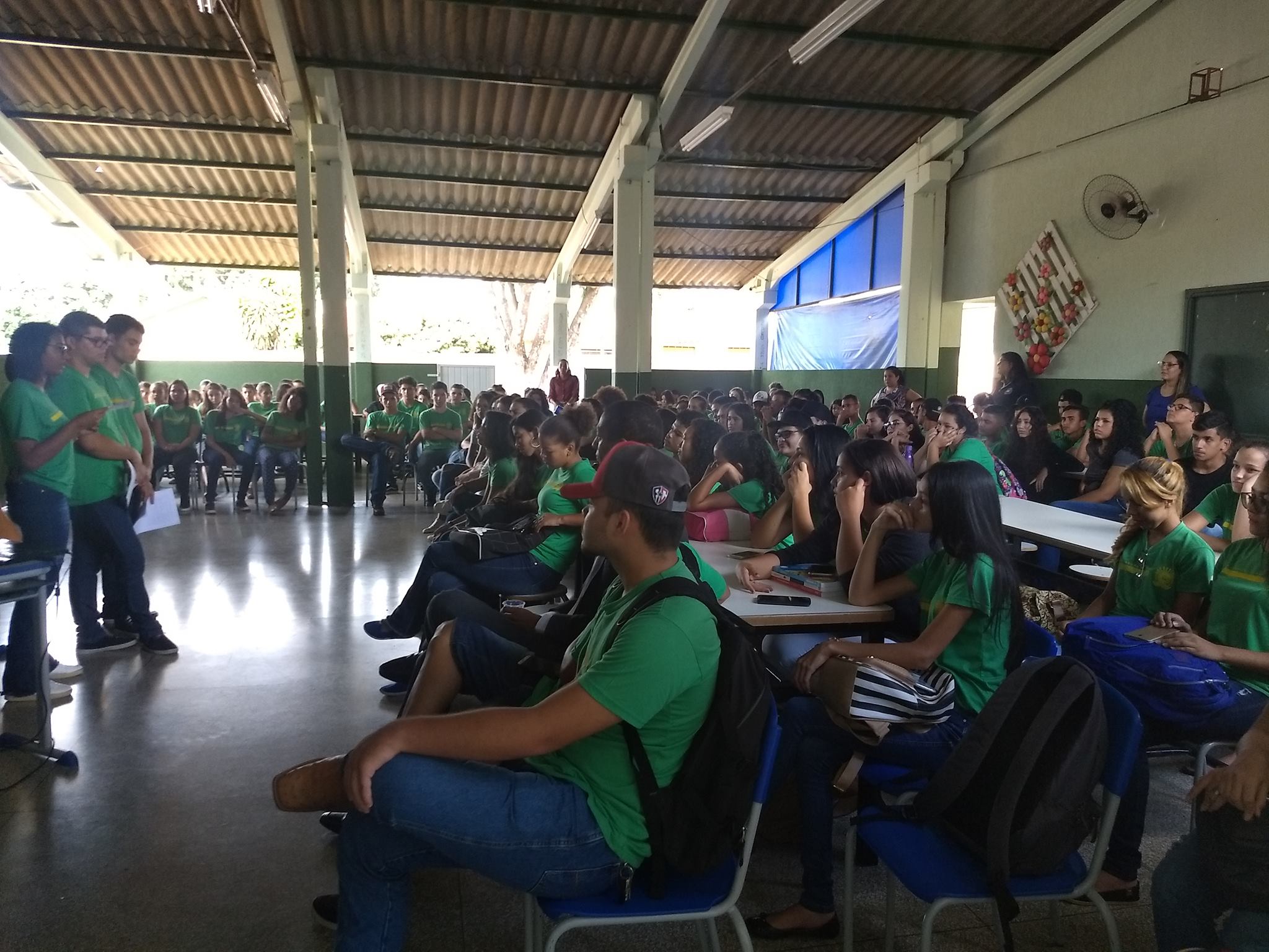 Ação de protagonismo juvenil é uma das metodologias de ensino - Foto: Ana Carla Barbosa
